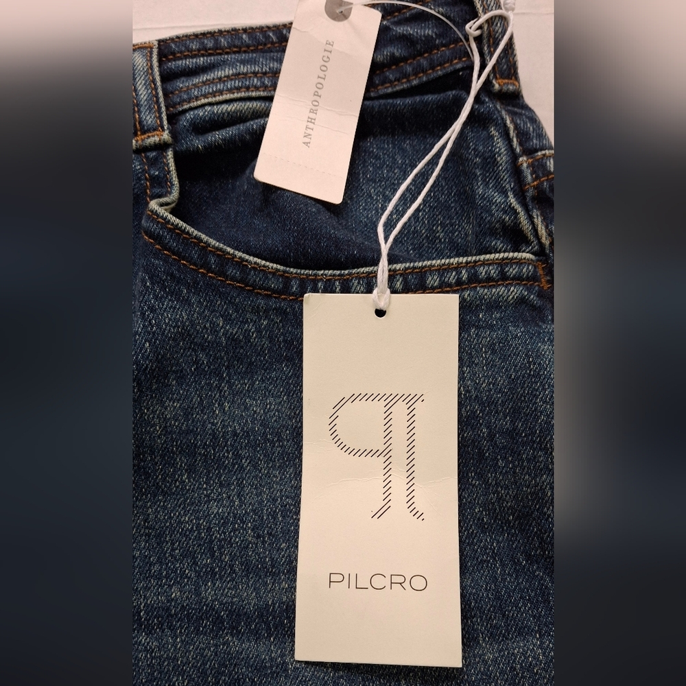 Anthropologie Wide-leg Denim - Picture 3 of 12